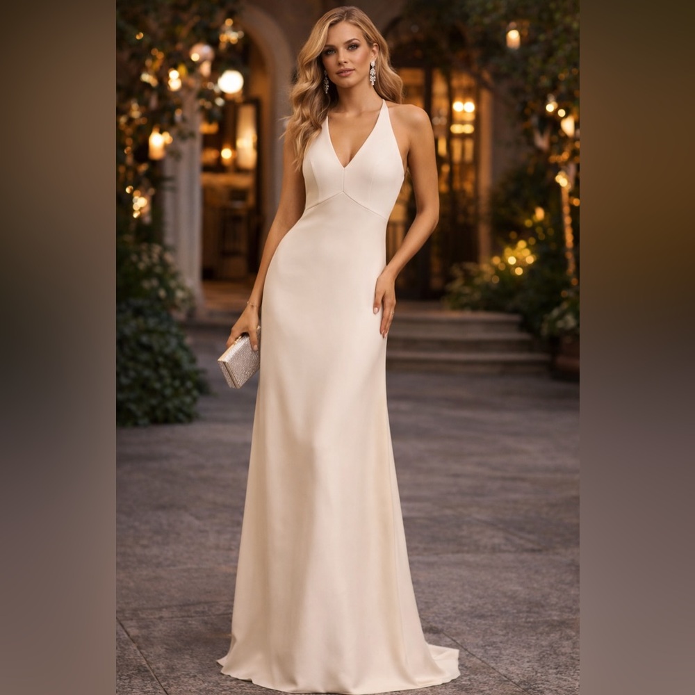 Dessy Ivory Gown – Like New